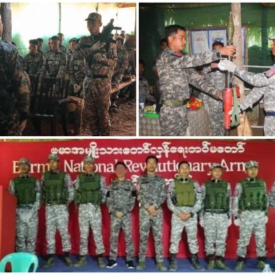 လက်နက်ချ နဂါးတပ်သားများကို စစ်တပ် လိုက်လံ ကယ်ထုတ်နေ