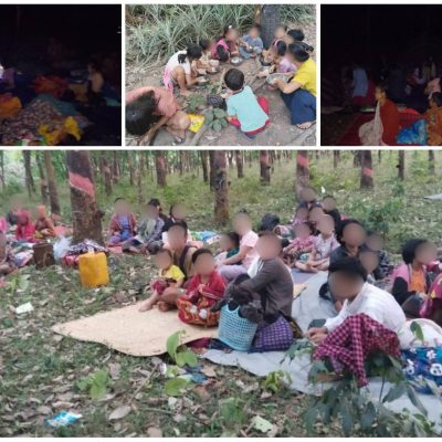 တိုက်ပွဲပြင်းထန်နေသည့် ကျိုက်ထိုတွင် စစ်ရှောင်များအကူအညီလိုအပ်နေ