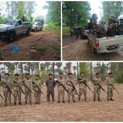 ပုလဲမြို့တွင်းမှ ထွက်လာသော ကင်းထောက်စစ်သားများ ပစ်ခတ်ခံရပြီး တစ်ဦးသေ၊ တစ်ဦး ဒဏ်ရာရ