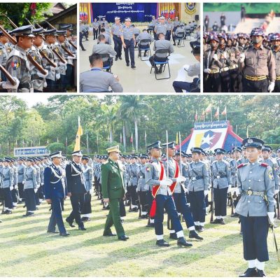 အင်အားနည်းလာသည့် စစ်ကော်မရှင်က ရဲတပ်ဖွဲ့ဝင်များကို ဖုတ်ပူမီးတိုက် သင်တန်းပေးကာ ရှေ့တန်းပို့ဆောင်နေ