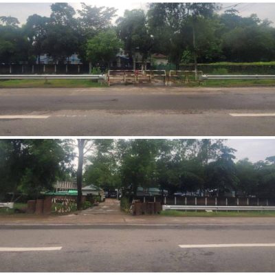 မှော်ဘီတွင် ပေါ်တာဆွဲရန် အိမ်စီးကားများဖြင့် ထွက်လာသည့် ရဲနှင့်ပျူများ ပြောက်ကျားတိုက်ခိုက်ခံရ