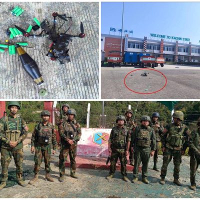 မြစ်ကြီးနား‌လေဆိပ် ဗုံးကြဲခံရပြီးနောက် KIA က မြို့ကိုပါ တိုက်ခိုက်မည်ကို လော်ဘီများ စိုးရိမ်နေ