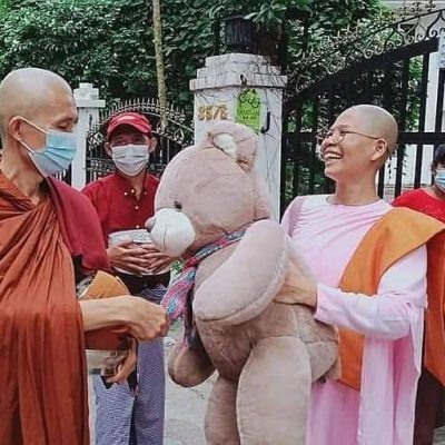 Walk For Peace ငြိမ်းချမ်းရေး လမ်းလျှောက်ပွဲသို့ စာရင်းမသွင်းဘဲ ဝင်ရောက်ရောနှောသဖြင့် သဘာဝတရားရိပ်သာ ဆရာတော် မောင်းထုတ်ခံရ