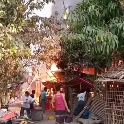 ပုဏ္ဏားကျွန်း ဈေးနှင့်ကျောင်း စစ်တပ် ဗုံးသင့်၊ ကလေးများအပါအဝင် ၁၇ ဦး သေဆုံးဟုဆို