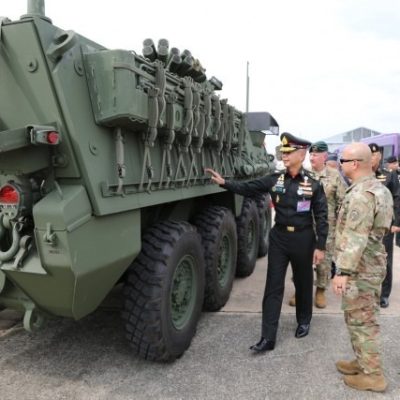 ထိုင်းစစ်တပ်က အမေရိကန်မှ Stryker သံချပ်ကာယာဉ် ၁၇ စီး ထပ်မံရရှိမည်