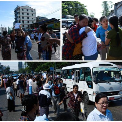 နိုင်ငံရေးပုဒ်မများဖြင့် ဖမ်းဆီးခံထားရသူ ၇၀၀၀ ကျော်ကို စစ်ကော်မရှင် ပြန်လွှတ်ပေး