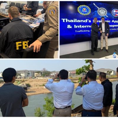 အရှေ့တောင်အာရှဒေသ နယ်စပ်ဖြတ်ကျော် ကျားဖြန့်ငွေလိမ်ဂိုဏ်းများကို နှိမ်နင်းရန် ထိုင်းရဲတပ်ဖွဲ့နှင့် FBI စတင်ပူးပေါင်းဆောင်ရွက်
