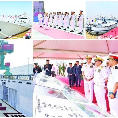 ရေငုပ်သင်္ဘောတိုက်ဖျက်ရေးယာဉ်များ တည်ဆောက်နေဟု မင်းအောင်လှိုင်ကြွားလုံးထုတ်