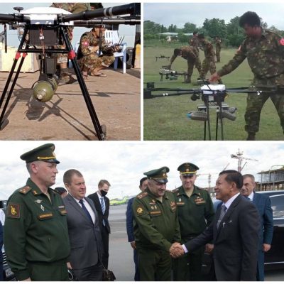 စစ်ကော်မရှင်က ရုရှားထုတ် ဒရုန်းများနှင့် စစ်လက်နက်များ ဖြည့်တင်ထားပြီး ထိုးစစ်အရှိန်မြှင့်ရန် ပြင်ဆင်နေ