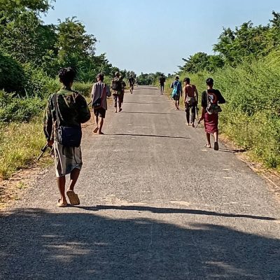 နေပြည်တော်သွားမည့် စစ်ယာဉ်တန်း မိုင်းဆွဲခံရပြီး စစ်သားအများအပြား သေဆုံးဟုဆို
