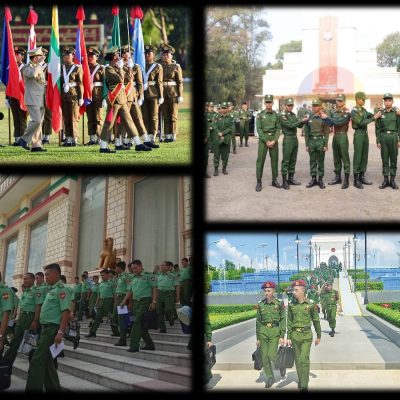 ရွေးတုအစိုးရ ဗျူရိုကရေစီယန္တရား ထိန်းချုပ်ရန် မိုးကျရွှေကိုယ်များကို မင်းအောင်လှိုင် ထည့်သွင်းနေ