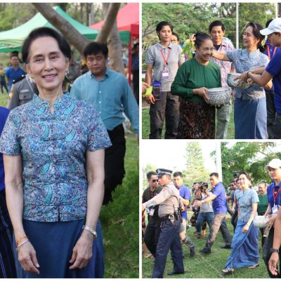 ဒေါ်အောင်ဆန်းစုကြည်နှင့် နိုင်ကျဉ်းများ လွတ်မြောက်ရေး ပြည်သူများ ဆုတောင်းပေးကြရန် NLD လူငယ်များ ပန်ကြား