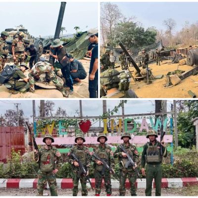 တော်လှန်ရေးတပ် သိမ်းပိုက်ထားသော အင်းတော်မြို့ကို အင်အားအလုံးအရင်းဖြင့် တိုက်ခိုက်ရန် စစ်တပ် ပြင်နေ