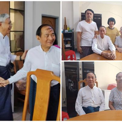 ဦးဝင်းမြင့်ကို တရားဝင်သမ္မတအဖြစ် ဆက်လက်ထောက်ခံဟု လွတ်လပ်သော CDM အဖွဲ့ဆို