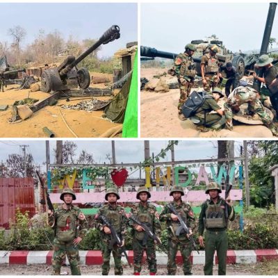 နဘားရောက် စစ်ကြောင်း အင်းတော်မြို့သို့ ယနေ့နံနက် ဆက်ထွက်