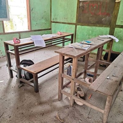 ဝက်လက်စာသင်ကျောင်းကို အသေခံဒရုန်းဖြင့် စစ်တပ် တိုက်ခိုက်၊ ဆရာမအပါအဝင် ၁၁ဦး ဒဏ်ရာရ