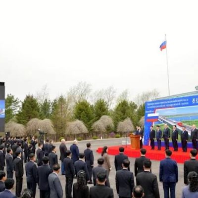 မြောက်ကိုရီးယားနှင့် ရုရှားတို့ တံတားအသစ်ကို မကြာမီဖွင့်လှစ်ရန် ပြင်ဆင်နေ