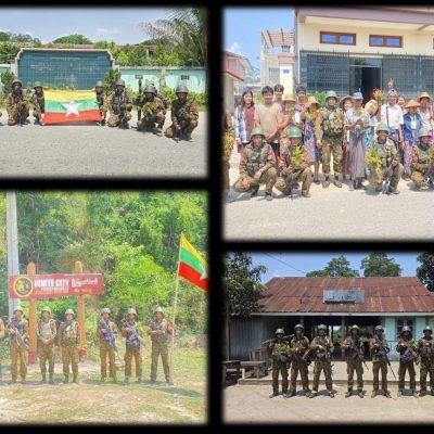 အင်းတော်မြို့ သိမ်းခံရပြီး ငါးရက်အကြာ မော်လူးမြို့ပါ စစ်တပ်ထံ ပါသွား
