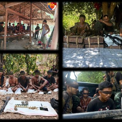 လေးကေစခန်းမှ ဖမ်းဆီးမိခဲ့သော ဒုတပ်ရင်းမှူးနှင့်စစ်သားများကို အထူးတိုင်းစစ်ဌာန စစ်သုံ့ပန်းစခန်းတွင် ထိန်းသိမ်းထား