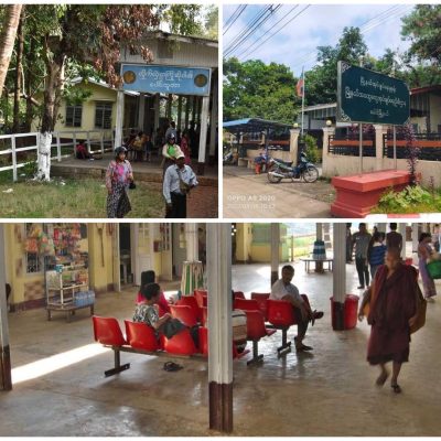 ပေါင်အပိုင် ရန်ကုန်-မော်လမြိုင်ရထားလမ်းပေါ် ဒဏ်ရာများဖြင့် သေဆုံးနေသည့် အမျိုသားအလောင်း တွေ့