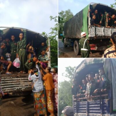 သထုံ စစ်မှုထမ်းသင်တန်းဆင်းများကို ရှေ့တန်းသို့ ချက်ချင်းတန်းပို့၊ သေတွင်းထဲသို့ ပို့ခြင်းဟုဆို