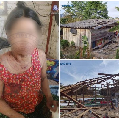 ‌မောတောင်ကို စစ်တပ် ဗုံးကြဲ၊ ၂ လသားကလေးအပါအဝင် ၃ ဦး ဒဏ်ရာရ