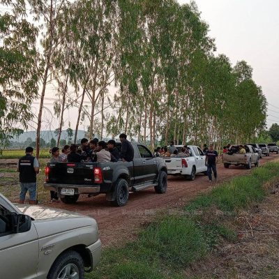 မော်တော်ယာဉ် ၁၀ စီးဖြင့် တရားမဝင် ဝင်ရောက်လာသည့် မြန်မာ ၁၄၅ ဦးကို ထိုင်းအာဏာပိုင်များ ဖမ်းဆီး