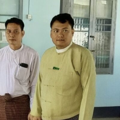 တရားမဝင်ရွေးကောက်ပွဲတွင် ရှုံးခဲ့သည့် ချောင်းဆုံကြံ့ဖွံ့ဥက္ကဌကို မြို့နယ်စီမံအုပ်ချုပ်ရေးအဖွဲ့ဝင် အဖြစ် ဆက်ခန့်