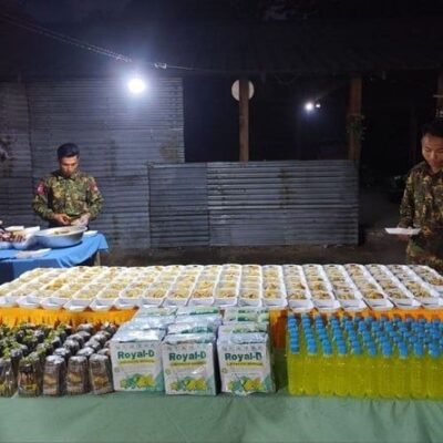 KIA က ဗန်းမော်ကို ထိုးစစ်ဆင်အရှိန်မြှင့်ပြီးနောက် စစ်ကော်မရှင်က ရှေ့တန်းစစ်သားများကို ကြက်ဥပလာတာကျွေး၍ ယတြာချေ