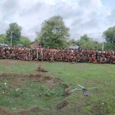 အကြိမ်၄၀ထက်မနည်း လေကြောင်းပစ်ကူသည့်ကြား တမာမြေစစ်ဆင်ရေး အောင်ပွဲခံ၊ ရွာတွင်း ဖိနှိပ်ခံ ပြည်သူ၄၉ဦးကို ကယ်တင်