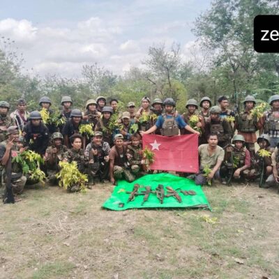 မြင်းခြံ-တောင်သာလမ်းပိုင်းတွင် ရိက္ခာပို့ပြန်လာသည့် စစ်တပ်နှင့် ပျူစောထီး ကြားဖြတ်တိုက်ခိုက်ခံရပြီး ၁၁ ဦးသေဆုံး