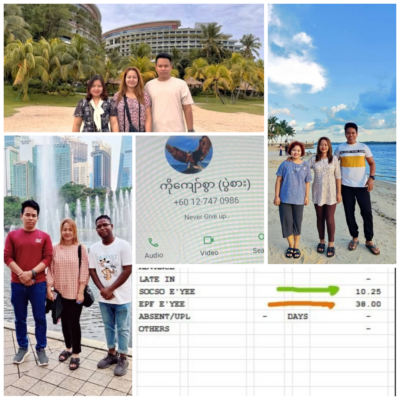 မလေးရှားရဲနှင့် ဖမ်းခိုင်းမည်ဟု ခြိမ်းခြောက်ကာ တရားမဝင် မြန်မာလုပ်သား ၅၀၀ ကျော်ကို အေဂျင်စီနှင့် ပေါင်းပြီး ပွဲစားတစ်ဦး ခေါင်းပုံဖြတ်နေ