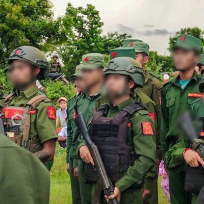 PLA စခန်းအချို့ကို NUG တပ်ဖွဲ့များ ဝင်ရောက်စီးနင်း