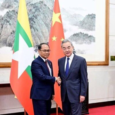 စစ်မိစ္ဆာ သက်ဆိုးရှည်ရေး အကာအကွယ်ပေးနေသော တရုတ်အစိုးရက မြန်မာပြည်သူများ၏ ရွေး ချယ်မှာကို လေးစားဟုဆို