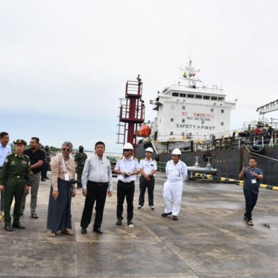 ဆီမှောင်ခိုချနေသည့် ရာဇာမင်းကုမ္ပဏီ လုပ်သမျှ မွန်ပြည်သူတို့ ဆက်ခံကြရန် အစိုးရတုဝန်ကြီးဆို