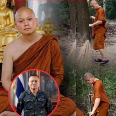ထိုင်းတော်ဝင်သက်တော်စောင့် ဗိုလ်ချုပ်ကြီး အာဏာစွန့်ပြီး ကျဆုံး စစ်သည်တော်များအတွက် ရည်စူး၍ ရဟန်းခံ