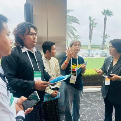 ဂျယ်ဂျူးငြိမ်းချမ်းရေးဖိုရမ်တွင် မြန်မာ့အရေး အိတ်ဖွင့်ပေးစာ ကုလနှင့်နိုင်ငံတကာခေါင်းဆောင်များ ထံ ပေးအပ်