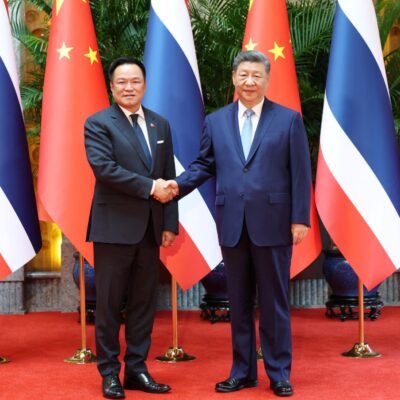 တရုတ်တစ်နိုင်ငံတည်းမူဝါဒကို ဆက်လက်ရပ်တည်ကြောင်း ထိုင်းဝန်ကြီးချုပ် ပြောကြား