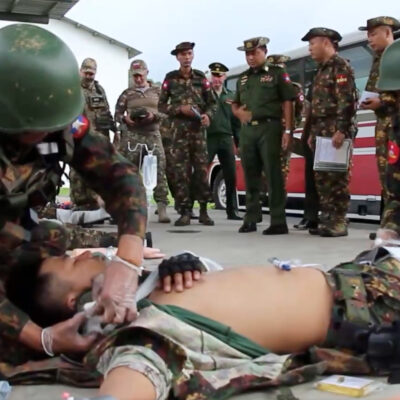 ရုရှား-မြန်မာ စစ်ရေးလေ့ကျင့်မှု လူကြီးလာတုန်း ကြည့်ကောင်းအောင် ဇာတ်တိုက်ထားခြင်းမျိုးနှင့် ပို တူဟုဆို