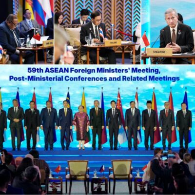 မြန်မာ့အရေးနှင့် ပတ်သက်ပြီး အာဆီယံနိုင်ငံခြားရေးဝန်ကြီးအစည်းအဝေး ထုတ်ပြန်ချက် ဖန်တစ်ရာထပ်ပြီးများသာပါဝင်