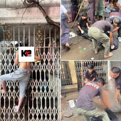 ပုစွန်တောင်တွင် တိုက်အဝင် ဘာဂျာတံခါးညပ်ကာ အမျိုးသားတစ်ဦး တန်းလန်းကြီး သေဆုံးနေ
