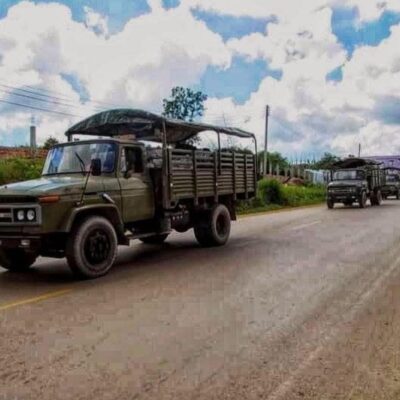 စစ်မှုထမ်းသင်တန်းဆင်းများကို အသေအကြေတိုက်ရသော ရှေ့တန်းသို့ တန်းပို့နေဟုဆို