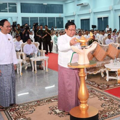 ကျန်းမာရေးစနစ် ပြိုလဲနေချိန် သားဖွားကဏ္ဍကို အာဆီယံအဆင့်မီ မြှင့်တင်မည်ဟု မင်းအောင်လှိုင် ပြောဆို